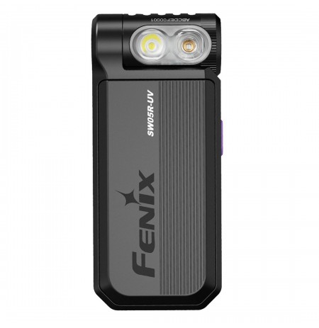 LED Flashlight Fenix SW05R-UV black