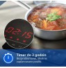 Philips 5000 series HD5850/90 hob Black, Grey Countertop 29.5 cm Zone induction hob 1 zone(s)