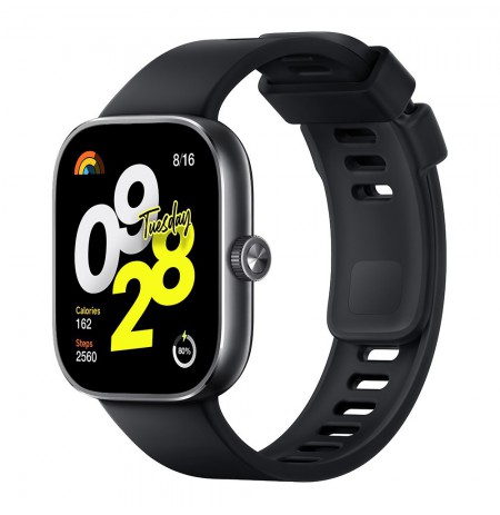 Redmi Watch 4 | Smart watch | GPS (satellite) | AMOLED | 1.97" | Waterproof | Obsidian Black