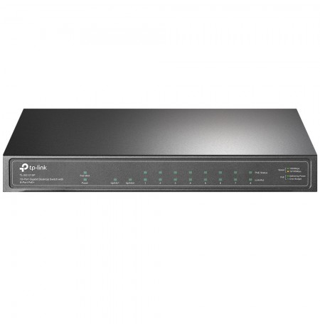 TP-Link TL-SG1210P network switch Unmanaged Gigabit Ethernet (10/100/1000) Power over Ethernet (PoE) Grey