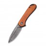Knife CIVIVI Elementum Damascus Guibourtia