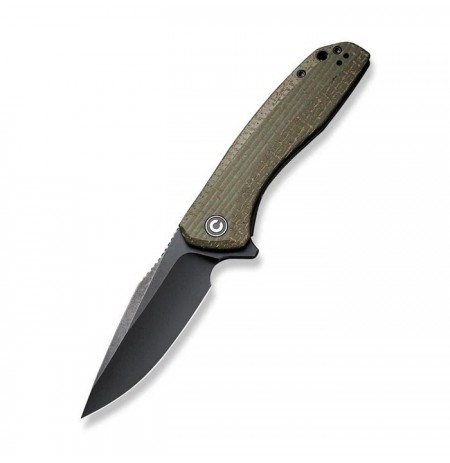 Knife CIVIVI Baklash 9Cr18MoV Green Micarta Coarse