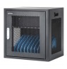Manhattan Laptop Charging Cabinet Desktop via AC Adapter (EU) 10-bay, Install device's AC Adapter (power cables) into unit,