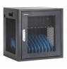 Manhattan Laptop Charging Cabinet Desktop via AC Adapter (EU) 10-bay, Install device's AC Adapter (power cables) into unit,