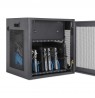 Manhattan Laptop Charging Cabinet Desktop via AC Adapter (EU) 10-bay, Install device's AC Adapter (power cables) into unit,