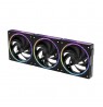 Zalman ZM-DF120 A3, 120mm Daisy Chain Fan, PWM, 3Pack, Black