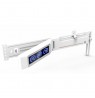 Zalman ZM-VS3 DS,  GPU Holder, White