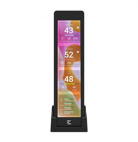 Zalman ZM-MF916, Sensor Panel Display, Black