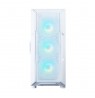 Zalman I3 NEO ARGB V2, ATX Mid Tower PC Case, 4 x 120mm ARGB Fans, White