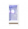 Zalman P40 NAMU, ATX Mid Tower PC Case, 4  x 120mm ARGB Fans, White