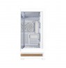 Zalman P40 NAMU, ATX Mid Tower PC Case, 4  x 120mm ARGB Fans, White
