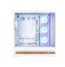 Zalman P40 NAMU, ATX Mid Tower PC Case, 4  x 120mm ARGB Fans, White