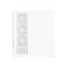 Zalman P40 NAMU, ATX Mid Tower PC Case, 4  x 120mm ARGB Fans, White