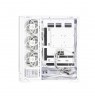 Zalman P40 NAMU, ATX Mid Tower PC Case, 4  x 120mm ARGB Fans, White