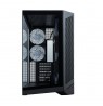 Zalman D50, ATX Mid Tower PC Case, 3  x 120mm Fans, Black