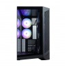 Zalman D50, ATX Mid Tower PC Case, 3  x 120mm Fans, Black