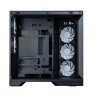 Zalman D50, ATX Mid Tower PC Case, 3  x 120mm Fans, Black