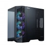 Zalman D50, ATX Mid Tower PC Case, 3  x 120mm Fans, Black