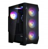 Zalman N7 PLUS V2,  ATX Mid Tower PC Case, 6  x 120mm RGB Fans, 1 x 120mm Fan, Black