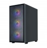 Zalman S6, ATX Mid Tower PC Case, 3 x 140mm FRGB Fans, 1 x 120mm FRGB Fans, Black