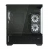 Zalman CHRONIX V2, ATX Mid Tower PC Case, 3 x 120mm ARGB Fans, Black