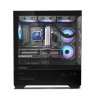 Zalman CHRONIX V2, ATX Mid Tower PC Case, 3 x 120mm ARGB Fans, Black