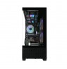 Zalman CHRONIX V2, ATX Mid Tower PC Case, 3 x 120mm ARGB Fans, Black
