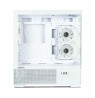 Zalman CHRONIX V2, ATX Mid Tower PC Case, 3 x 120mm ARGB Fans, White