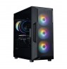 Zalman I3 NEO V2, ATX Mid Tower PC Case, 4 x 120mm RGB Fans, Black