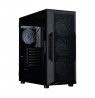 Zalman I3 NEO V2, ATX Mid Tower PC Case, 4 x 120mm RGB Fans, Black