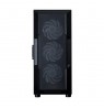 Zalman I3 NEO V2, ATX Mid Tower PC Case, 4 x 120mm RGB Fans, Black