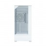 Zalman P40 PRISM PLUS, ATX Mid Tower PC Case, 3  x 120mm ARGB Fans, White