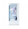 Zalman P40 PRISM PLUS, ATX Mid Tower PC Case, 3  x 120mm ARGB Fans, White