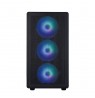 Zalman M5,  mATX Mini Tower PC Case, 120mm ARGB x 4, Black