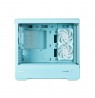 Zalman P30 V2, mATX Mini Tower PC Case, 3 x 120mm ARGB Fans, Mint
