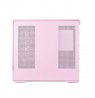 Zalman P30 V2, mATX Mini Tower PC Case, 3 x 120mm ARGB Fans, Pink