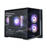 Zalman D30, mATX Mini Tower PC Case, 3 x 120mm ARGB Fans, Black