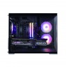Zalman D30, mATX Mini Tower PC Case, 3 x 120mm ARGB Fans, Black