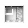 Zalman D40, ATX Mid Tower PC Case, 7 x 120mm ARGB Fans, White