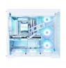 Zalman D40, ATX Mid Tower PC Case, 7 x 120mm ARGB Fans, White