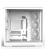 Zalman P60, ATX Mid Tower PC Case, 5 x 120mm ARGB Fans, White