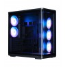 Zalman P60, ATX Mid Tower PC Case, 5 x 120mm ARGB Fans, Black