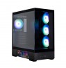 Zalman P40 DS, ATX Mid Tower PC Case, 4 x 120mm ARGB Fans, Black