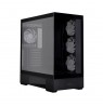 Zalman P40 DS, ATX Mid Tower PC Case, 4 x 120mm ARGB Fans, Black