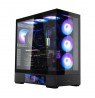 Zalman P40 DS, ATX Mid Tower PC Case, 4 x 120mm ARGB Fans, Black