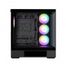 Zalman P40 DS, ATX Mid Tower PC Case, 4 x 120mm ARGB Fans, Black