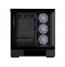 Zalman P40 DS, ATX Mid Tower PC Case, 4 x 120mm ARGB Fans, Black