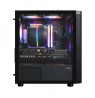 Zalman M4 SE, mATX Mini Tower PC Case, 6 x 120mm FRGB Fans, Black