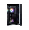 Zalman D40F, ATX Mid Tower PC Case, 7 x 120mm FRGB Fans, Black