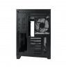 Zalman D40F, ATX Mid Tower PC Case, 7 x 120mm FRGB Fans, Black
